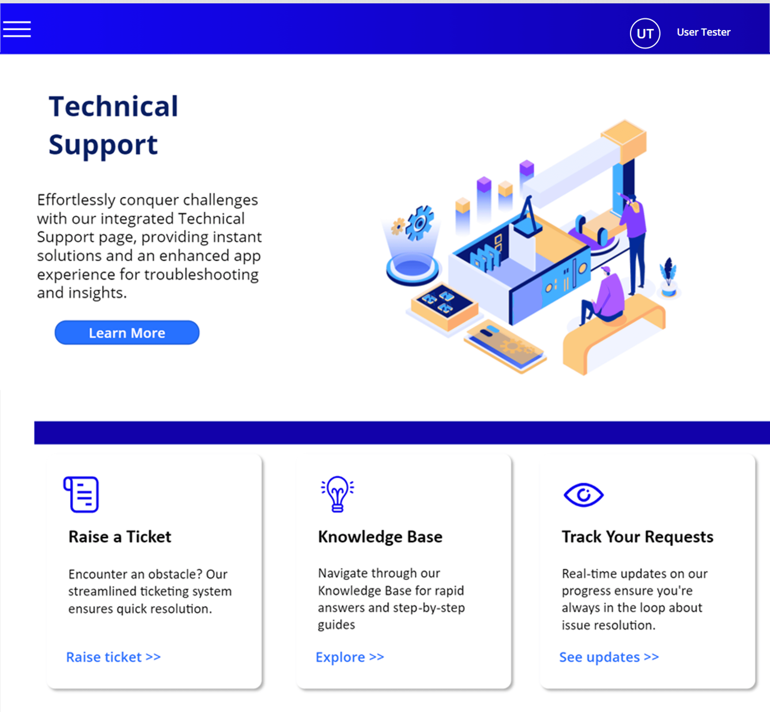 Technical Support App
